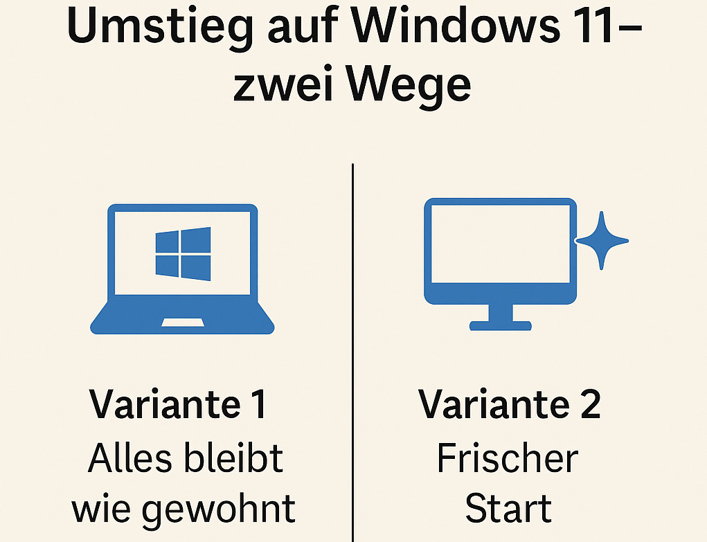 Windows 11 – Der Umstieg auf ein Neugerät bringt immer Veränderungen