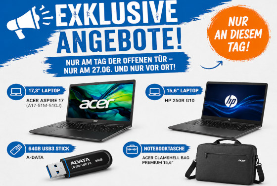Nur am 27.06.: Exklusive Angebote am Jahrestag