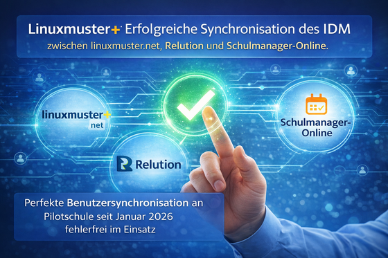 Linuxmuster+: Erfolgreiche IDM-Synchronisation
