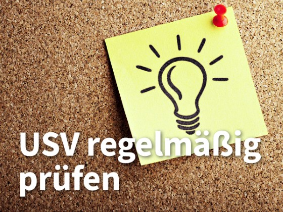 USV-Wartung für maximale Betriebssicherheit