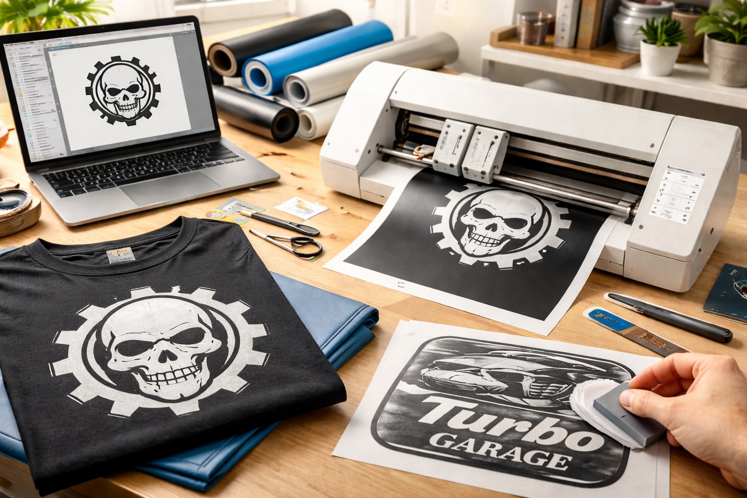 Plotten beim Stammtisch am 09.02.2026